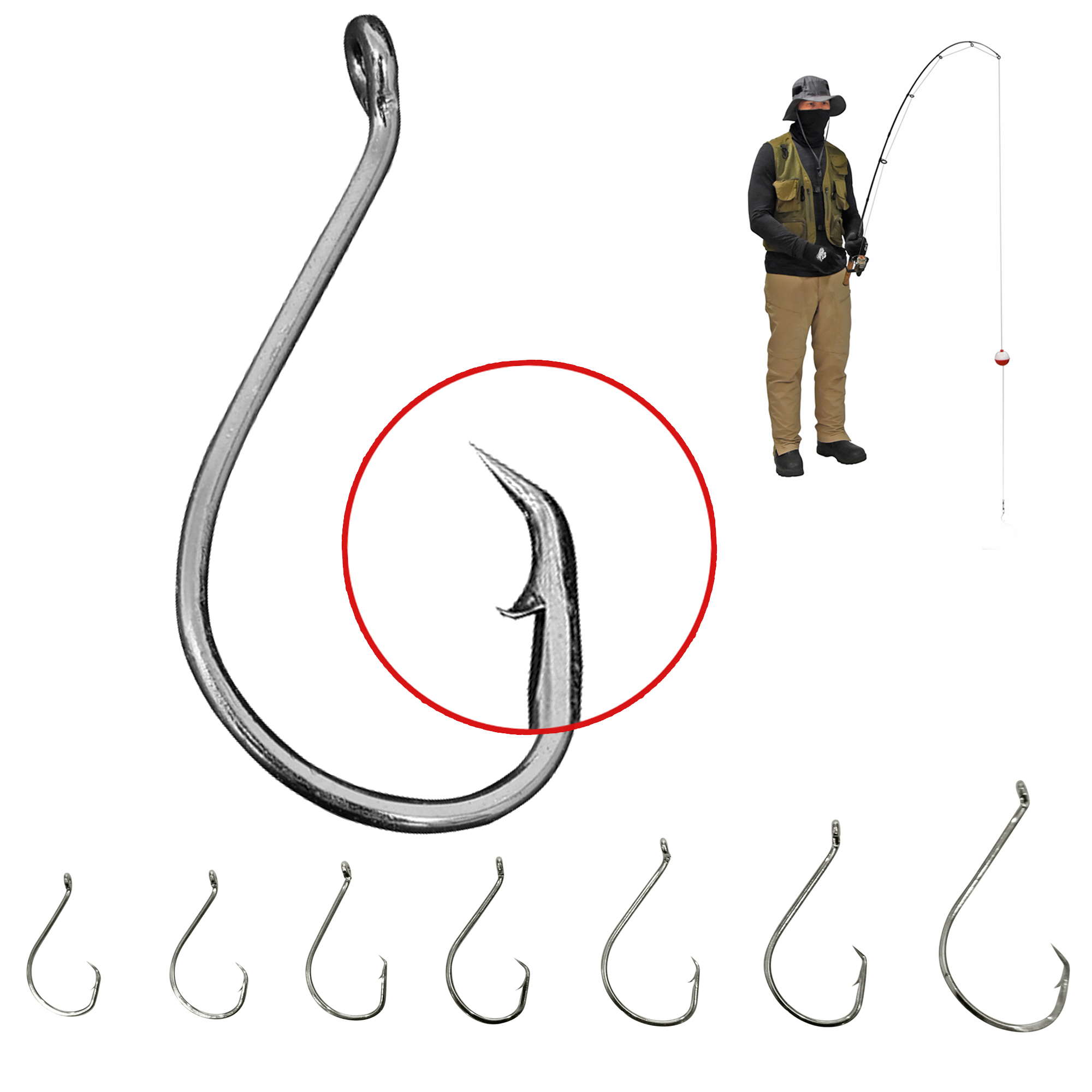 big worm fishing hooks saltwater fishing hooks catfish hooks